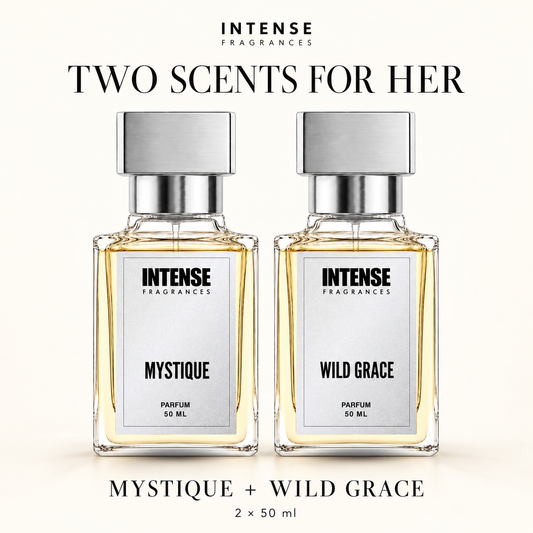 TWO SCENTS FOR HER — combo of two 50 ml fragrances