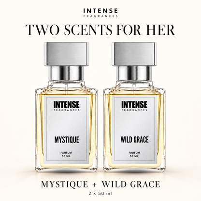 TWO SCENTS FOR HER — combo of two 50 ml fragrances
