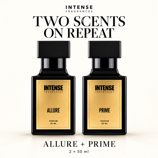 TWO SCENTS ON REPEAT — combo of two 50 ml fragrances
